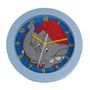 Kinderuhr Benjamin Bl�mchen Quarz 22x22cm Kinderwanduhr blau Wanduhr Kinder Uhr
