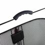 Fahrradkorb inkl. Lenkeradapter schwarz vorn 34x25x26cm Metall Fahrrad Korb