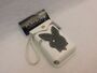 Playboy Handytasche Schutzh�lle wei� bunny schwarz 65 x 110 x 30 mm 