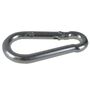Mini Karabiner 2St�ck 4x40mm Metall verzinkt Karabinerhaken Schl�sselhaken