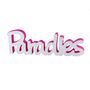 Wanddeko Schriftzug Paradies weiss/pink 41x13cm 3D-Optik Shabby Chic Wandrelief