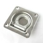 Zurrpunkt ca. 100 x 95 mm Mulde mit klappbaren Zurrring aus Metall max. 800 kg 