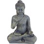 Buddha Skulptur sitzend 42cm Tempelbuddha Figur Polyresin Dekoration Feng Shui