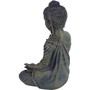 Buddha Skulptur sitzend 42cm Tempelbuddha Figur Polyresin Dekoration Feng Shui