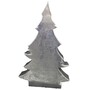 Deko Weihnachtsbaum Carpo Tannenbaum 32x8x51cm aus poliertem Aluminium 