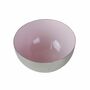 Schale Edelstahl �innen rosa Dekoschale 7cm Leuchter Teelichthalter Sch�lchen
