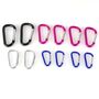 Karabiner mit Feder Aluminium Set 12St�ck Karabinerhaken D-Ring Sortiment