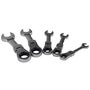 Gelenk Ratschenschl�ssel Satz 5-tlg. ca. 10 - 17 mm Maulschl�ssel Ringschl�ssel