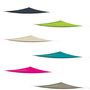 Dreieck-Sonnensegel 5m stabile �sen Nylonseile ideal f�r Garten Strand Terrasse