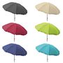 Strandschirm 160cm knickbar Polyester versch. Farben Sonnenschirm Gartenschirm