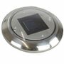 Solarlampe Wegbeleuchtung 3LED silber solar Solarleuchte rostfrei Lampe Leuchte