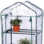 Foliengew�chshaus PVC 130x70x50cm Gew�chshaus mit 3 Etagen Treibhaus