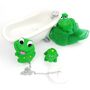 Badefrosch Set Badetiere Badefiguren Frosch Badewanne Badespielzeug St�psel