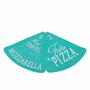 Pizzateller 6teilig bunt Melamine Pizzast�cke Pizza Pizzast�ck Teller eckig