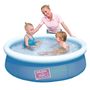 Pool Schwimmbecken 152x38cm Quick-Up aufblasbar verschied. Farben Planschbecken