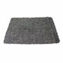 Fu�abtreter Fu�matte schwarz Gr��e 75x120cm T�rmatte Schmutzfangmatte L�ufer