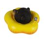 B�r mit Schwimmring Teichdeko Schwimmtier Pooldeko schwimm Deko 24x12cm Teich