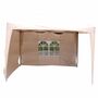 Seitenteile 2 St�ck f�r Pavillon 3x3m wasserabweisend mit 1x Fenster Seitenwand