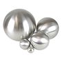 Edelstahlkugel matt Gr��e w�hlbar 5/9/15/20/28cm Gartenkugel Dekokugel Edelstahl