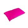 Dekokissen 30x50cm pink, t�rkis, gr�n oder grau mit Paspel Kissen Nackenkissen