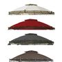 Ersatzdach f�r Pavillon rund 3,5m beige, rot, grau oder taupe wasserabweisend 