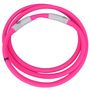 Leuchtender LED-Halsring f�r Pferde 52cm USB Leuchthalsring pink o. blau