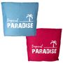 Outdoor Kissen Tropical Paradise 45x45cm wetterbest�ndig pink o. petrol Garten