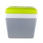 K�hlbox 24L grau/gr�n Kunststoff K�hltasche K�hlcontainer Thermobox