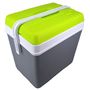 K�hlbox 24L grau/gr�n Kunststoff K�hltasche K�hlcontainer Thermobox