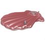 Luftmatratze aufblasbar Muschel 154x137cm rosa Pool Strand