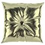 Deko Kissen Sofakissen Couchkissen 30x30cm in gold oder silber Metalloptik