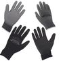 Arbeitshandschuhe 1 Paar Montagehandschuhe Mechanikerhandschuhe Nylon PU