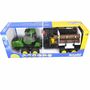 Bruder 02133 John Deere 1210E 1:16 R�ckezug gr�n mit Baumst�mmen und Holzgreifer 