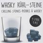 K�hlsteine aus Speckstein 9 St�ck wiederverwendbar Whisky Stones Set 