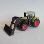 Siku 1392 Claas Axion 950 Traktor mit Frontlader Trecker Bulldog Spielzeug 1:87 