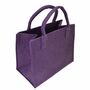 Tragetasche 35x20x28cm Filz grau, hellgrau, grn, lila, navy, anthrazit 18L