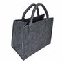 Tragetasche 35x20x28cm Filz grau, hellgrau, grn, lila, navy, anthrazit 18L