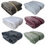 XXL Flanell Kuscheldecke 180 x 220 cm Wohndecke 260g/m� w�rmespeichernd