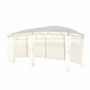 Dachstoff f�r Pavillon oval 5,3x3,5 m Polyester Ersatzdach wasserabweisend Dach
