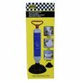 Abflussreiniger Pumpe mit 2 Aufs�tzen P�mpel Saugglocke Toilette Waschbecken Bad 