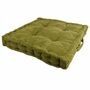 Sitzkissen 40x40x8cm Kissen 4 Punkt Fein-Cord Stuhlkissen verschiedenen Farben