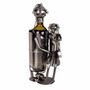 Flaschenhalter aus Metall Liebespaar f�r 1 Flasche Geschenk f�r Paare Hochzeit