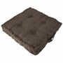 Sitzkissen 40x40x8cm Kissen 4 Punkt Grob-Cord Stuhlkissen verschiedenen Farben