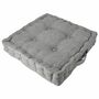 Sitzkissen 40x40x8cm Kissen 4 Punkt Grob-Cord Stuhlkissen verschiedenen Farben