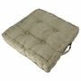 Sitzkissen 40x40x8cm Kissen 4 Punkt Grob-Cord Stuhlkissen verschiedenen Farben