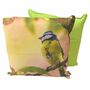 Outdoor Kissen 45x45cm wasserabweisend Stuhlkissen Sommerkissen Alpen Rosen Tier