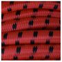 Expander Seil 10mm 15m rot/schwarz Gummiband auf Rolle Gep�cksicherung