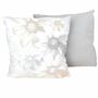 G�ZZE Kissen 40x40 cm in Taupe, Altrosa oder Multicolor mit Blumenmuster