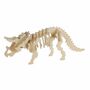 Dinosaurier 3D Holzpuzzle Apatosaurus Stegosaurus Triceratops & Tyrannosaurus