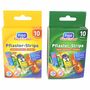 2x 10 Kinder Pflaster-Strips mit Tierkinder Motiv wasserabweisend Wundverband 